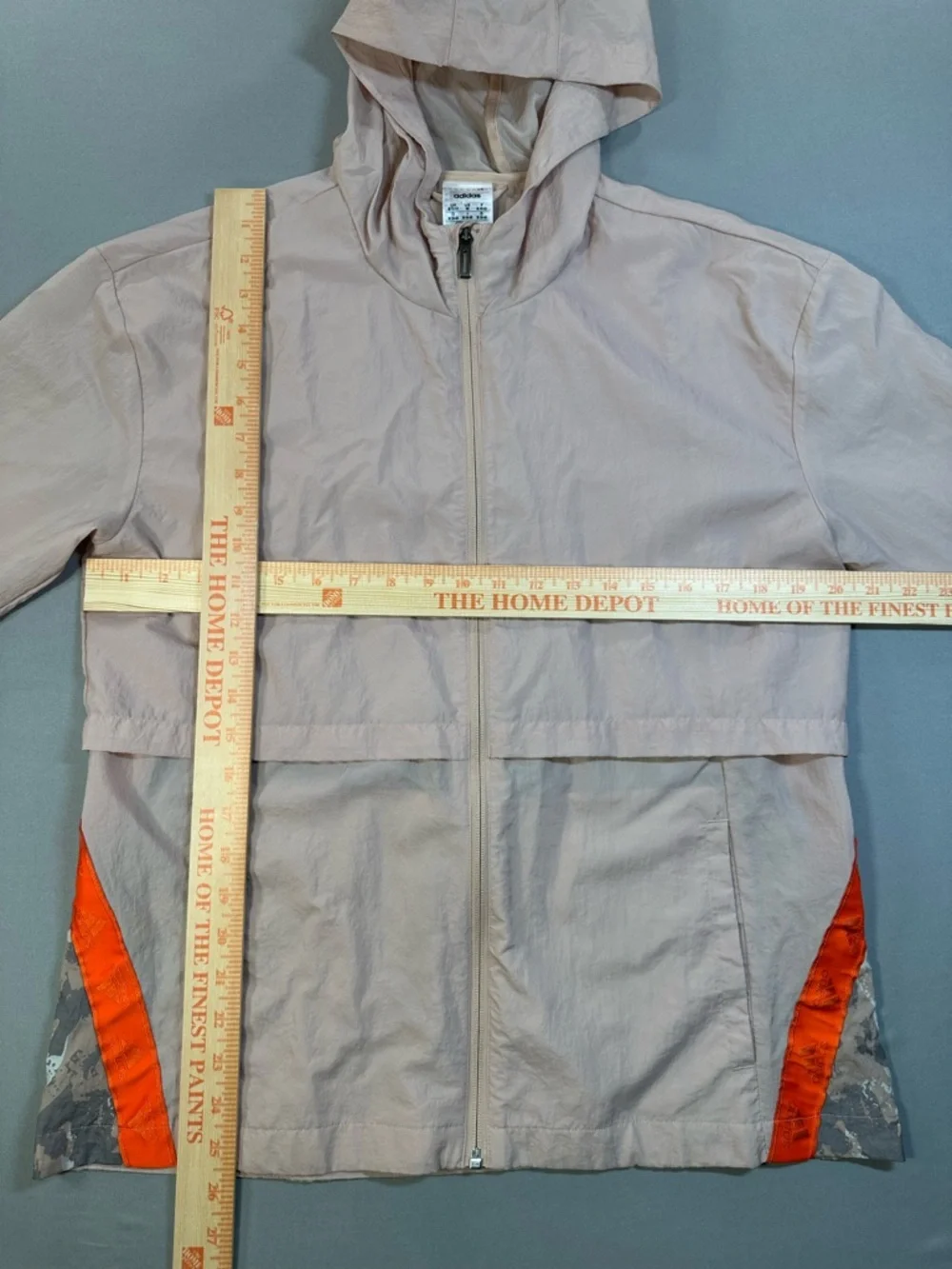 Adidas x Zoe Saldana Hooded Windbreaker Jacket, Full Zip - Womens Medium - Picture 14 of 16